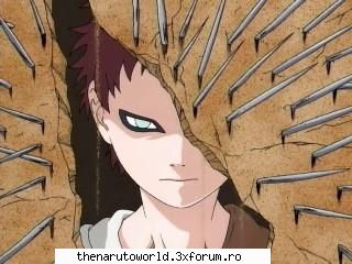 oh my..there was his gonna cry to ,, gaara of the sand