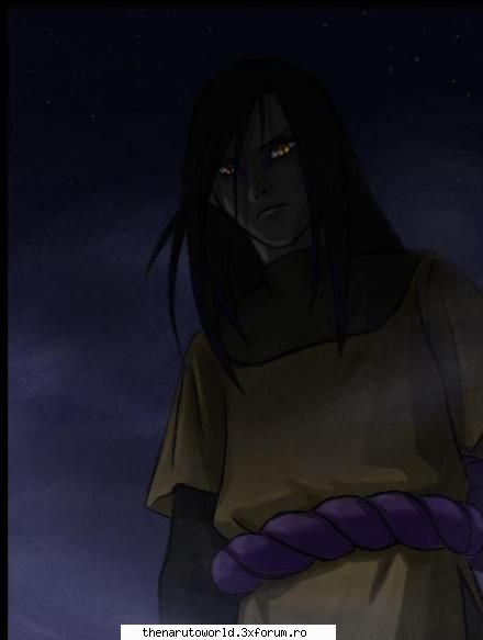 orochimaru que?je? oui. love hate he.it's still obsession. Misa-Chan ^___^