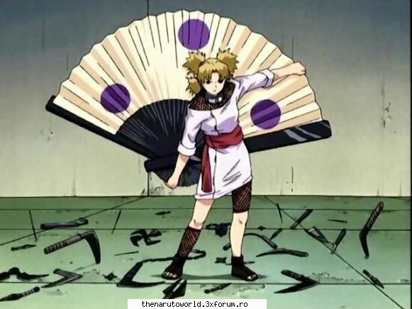 temari sabaku temari fav din cate observa *u* luv her wapon xd[sorry for bad ebglish o.o