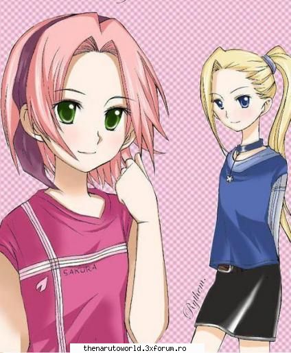 sakura & ino  :rotfl: sakura haruno