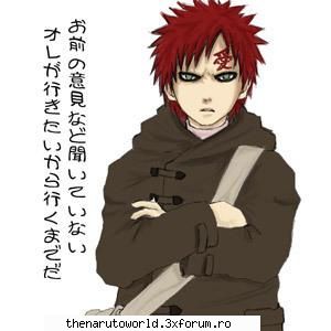 gaara the sand sweet