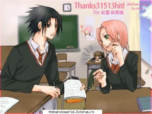 Cupluri - yeah...in school.;) - NARUTO