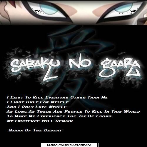 Gaara of the Sand - punk_emo_grl - NARUTO