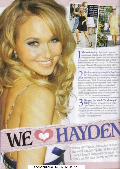 Hayden Panettiere - *Hilary*CB - Actori