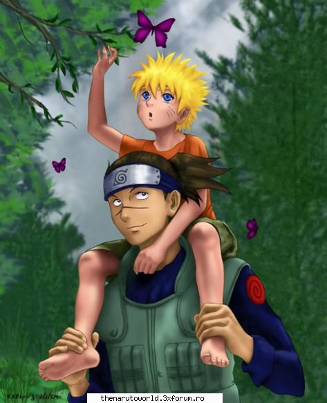 Iruka Umino[iruka sensei] - da..iruka e f simpatik si cred k i-a parut rau - NARUTO