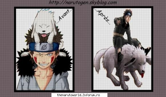 Kiba and Akamaru - nu stiu eu cum sa o spun...dar ramane clar din - NARUTO