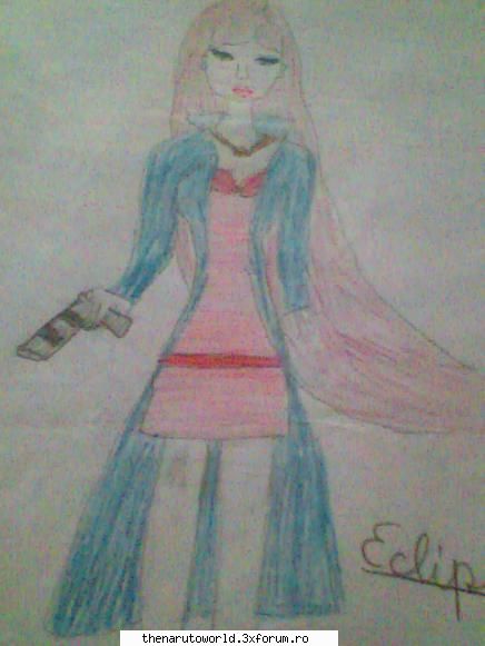 My personal draws - Eclipse [era una dn kiddy grade..ma rog nu seamana - the ART
