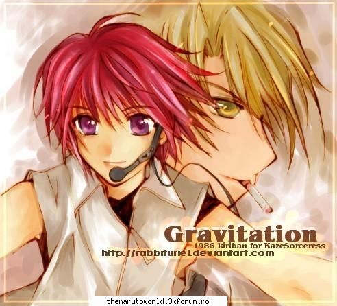 Personaj preferat - pai ptr mn sunt 2 personaje pe care le plac cel - Gravitation