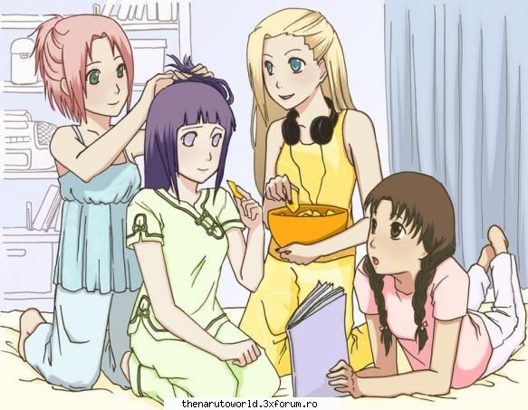 naruto girls.. poze anime`ul naruto