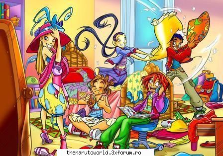 Poze dn CarTOOn - sper ca pot pune si cu , grupul :) - W.I.T.C.H