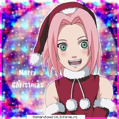 Sakura Haruno - merry christmas - NARUTO
