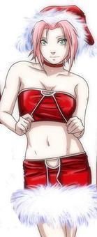 Sakura Haruno - christmas Sakura - NARUTO