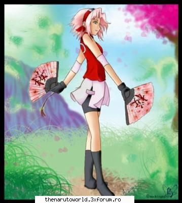 Sakura Haruno - Este personajul meu preferat din naruto - NARUTO