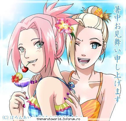 Sakura Haruno - eu cred in prietenia lor - NARUTO