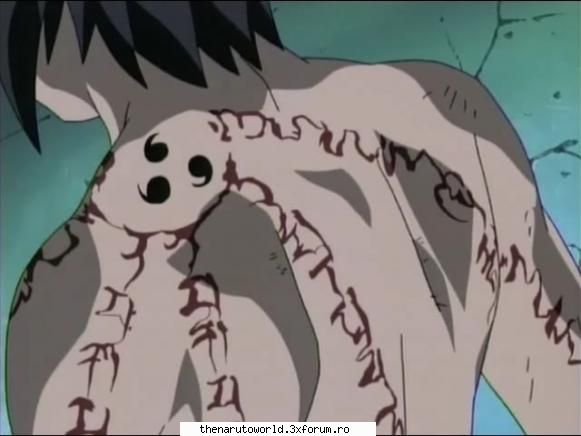 Sasuke Uchiha - blestematul semn al lui orochimaru (damn him!) - NARUTO