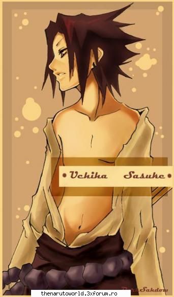 Sasuke Uchiha - "howt...ce-i drept - NARUTO