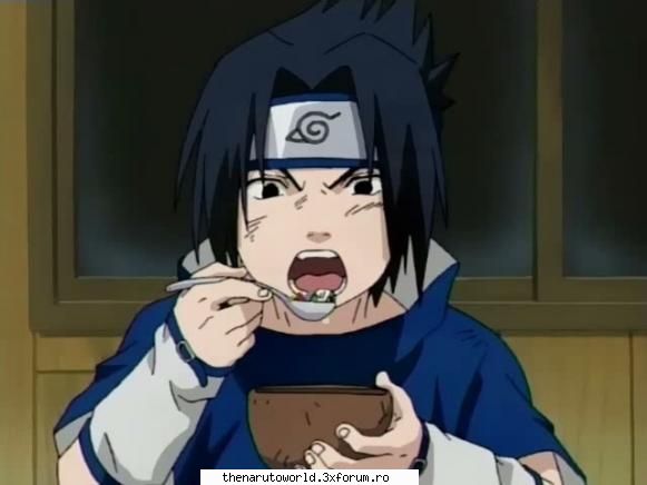 Sasuke Uchiha - mananca sasuke, dar vezi sa nu te - NARUTO