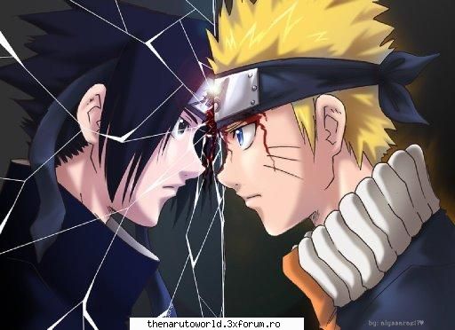 Sasuke vs Naruto - chiar e obligatoriu sa raspund?NU ma pot decide - NARUTO