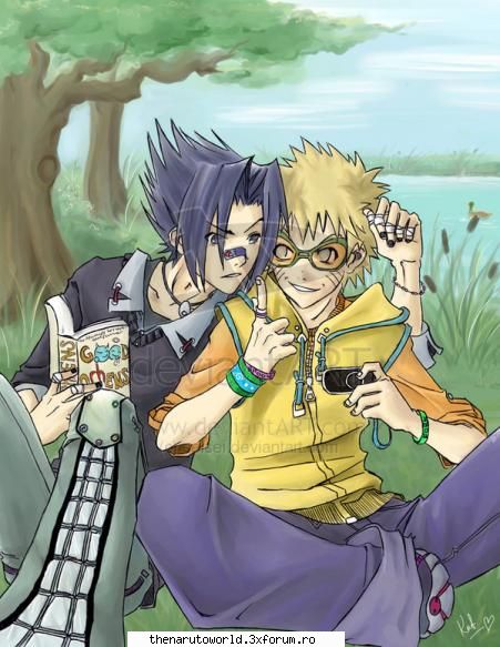 Sasuke vs Naruto - dap nu`i nik :D doar trb o prere ...aja despre ei - NARUTO
